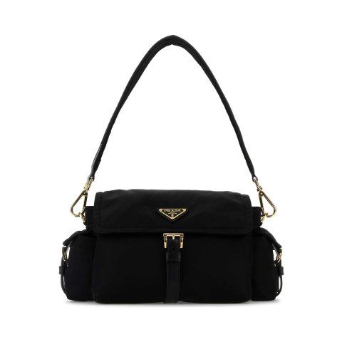 PradaRe-nylon Shoulder Bag Black