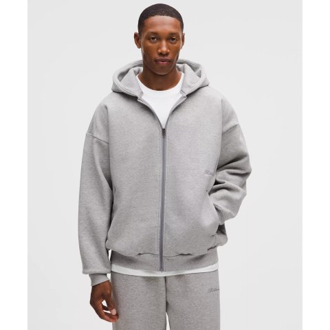 Big Cozy 男士连帽拉链衫