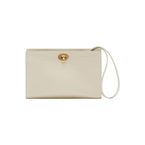BurberryCotswolds Leather Wristlet Pouchette