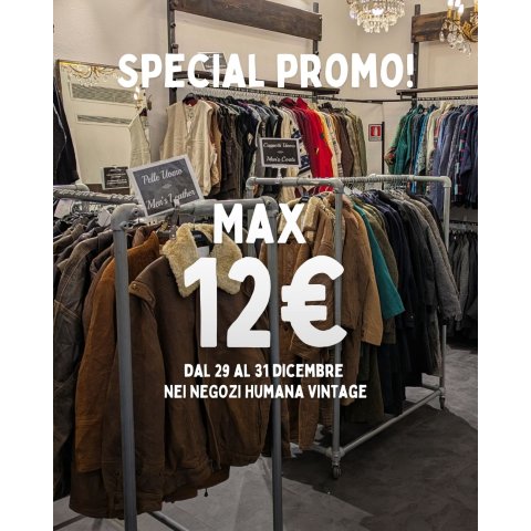 Humana Vintage Italia 复古服装店全场12欧！