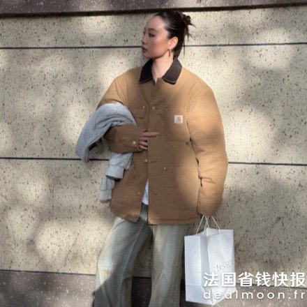 Carhartt这件卡哈特巨好看！@牛狗蛋OG 棕色夹克