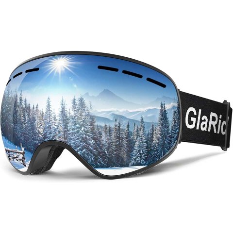 GlaRidSki 滑雪镜 透明 OTG 防雾