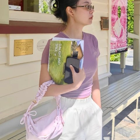 Ruched 迷你单肩包 1.5L