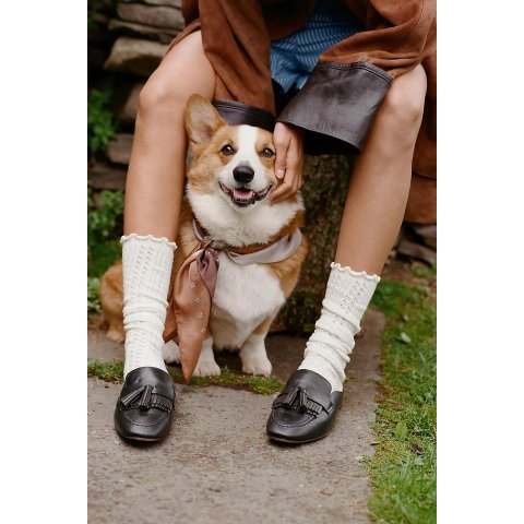 MaeveKiltie Tassel Loafer Mules