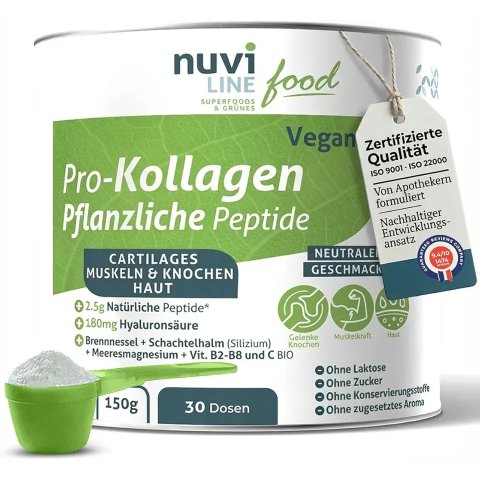 植物配方胶原NUVILINE 植物胶原蛋白 150克