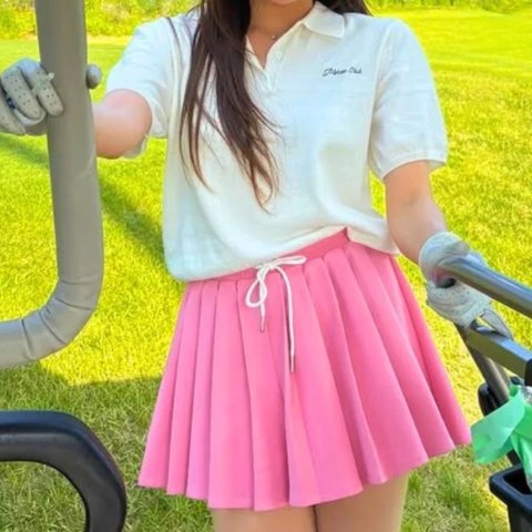 Polo Ralph Lauren百褶棉裙裤