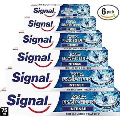 SIGNAL 强效薄荷牙膏 75ml 6支