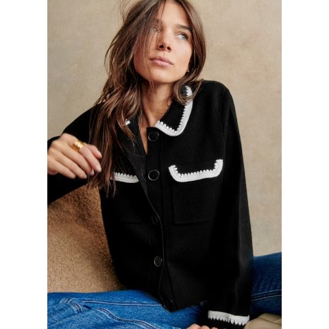 Sezane仅剩XXS码！Betty 口袋毛衣