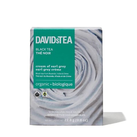 DAVIDsTEA2个$12Cream of Earl Grey 红茶 12包