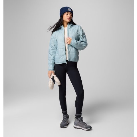 Columbia淡水蓝 极简版型长期主义Sienna Hill 女士夹克