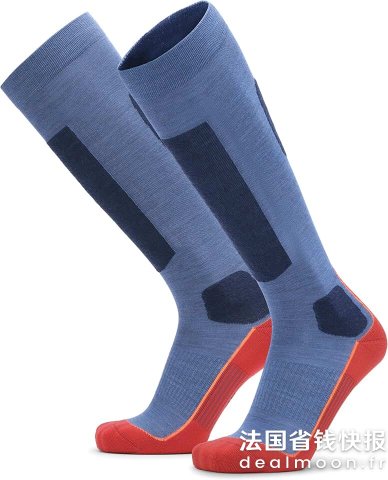 DANISH ENDURANCE 美利奴羊毛滑雪袜 薄款