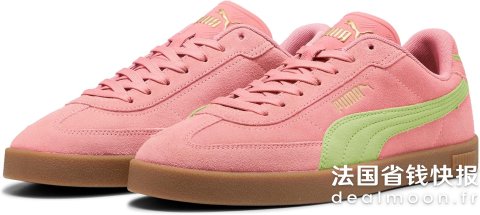 Puma36.5/42/42.5码参加Club II 反毛皮运动鞋