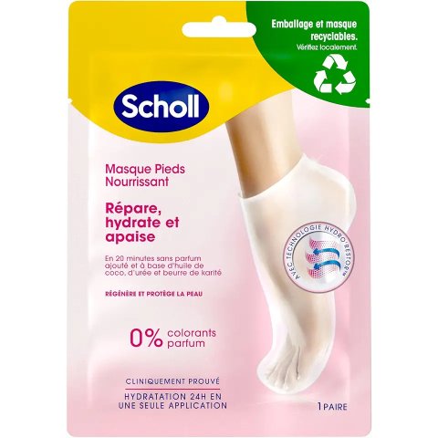 椰子油足膜 1双