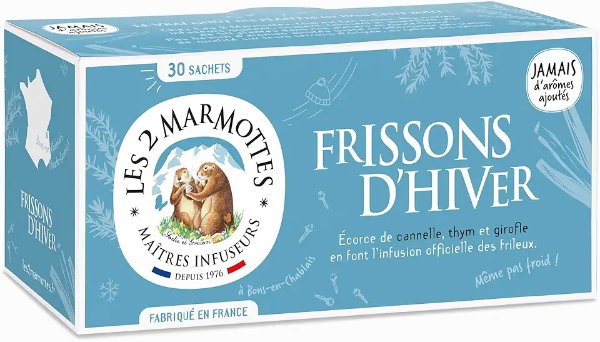 Les 2 Marmottes 冬季茶 40g