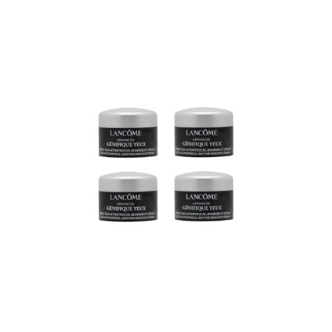 Lancome这价格收20ml正装量小黑瓶眼霜4瓶装