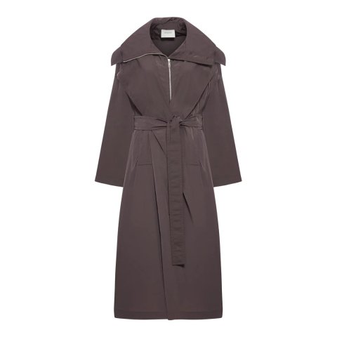 SportmaxTAFFETA Oversized Trench Coat