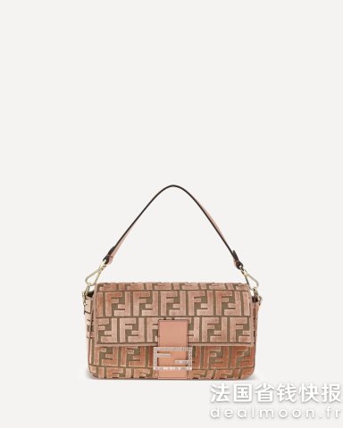 FendiBaguette天鹅绒单肩包