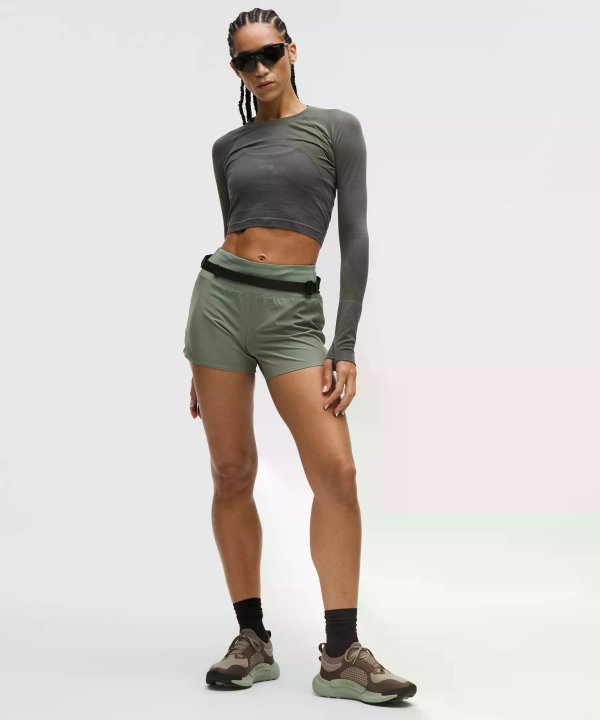 Lululemon Speed Up 高腰短裤 4英寸