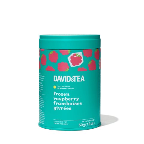 DAVIDsTEA2个$12Frozen Raspberry 限量茶盒
