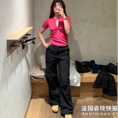 Lululemon这条封神了@璇转木马SLNSH 撕裂布工装裤 中腰款