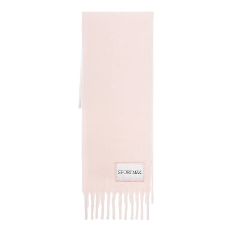 SportmaxTwo-Tone Scarf with Fringes