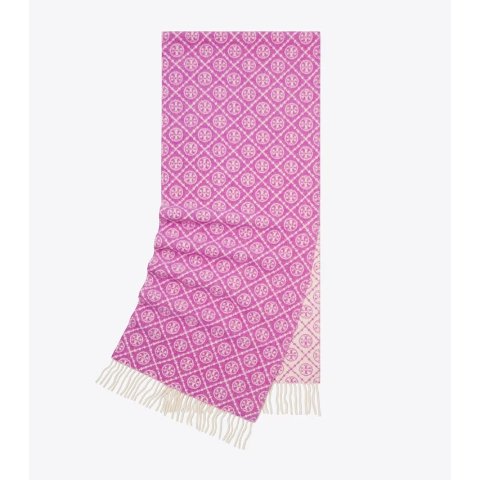 Tory BurchT Monogram Oblong Scarf