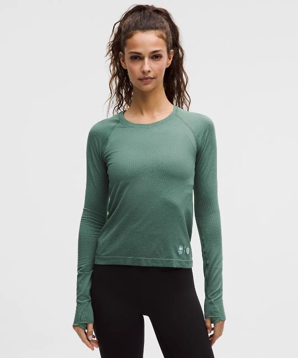 Lululemon Swiftly 长袖 T恤 腰长款