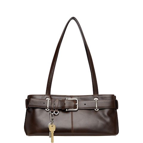 OsoiBrocle 棕色单肩迷你包