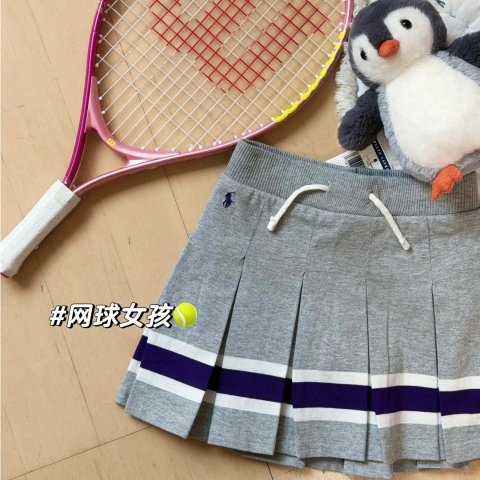 Polo Ralph Lauren码全!冲!官网$65条纹棉裙裤