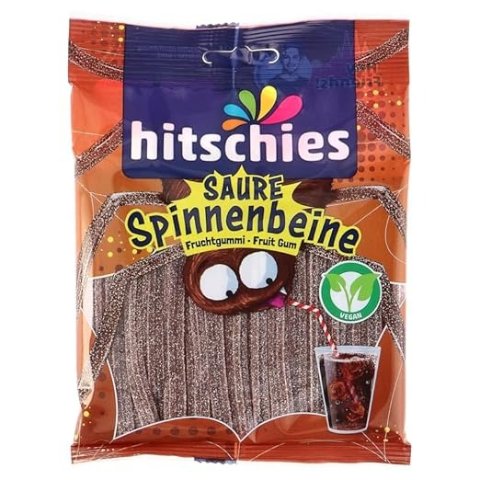 Hitschies 酸味蜘蛛腿 可乐味 125g