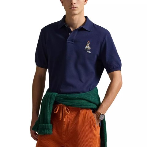Polo Ralph Lauren刺绣狗经典男款POLO