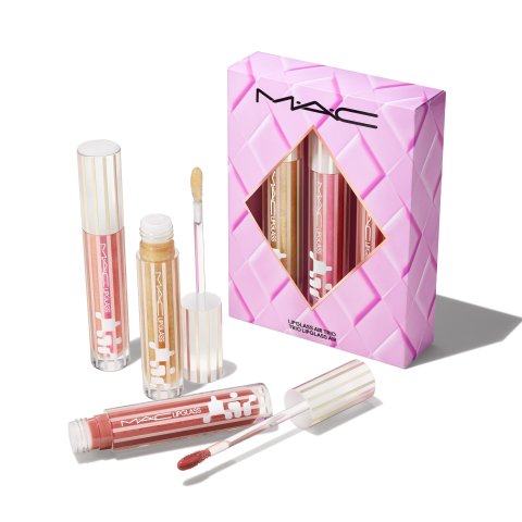 M·A·C总价€81！三个色号都不挑皮！！反光镜唇蜜3支