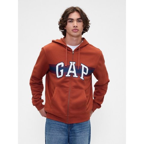 Gap Logo拉链连帽衫
