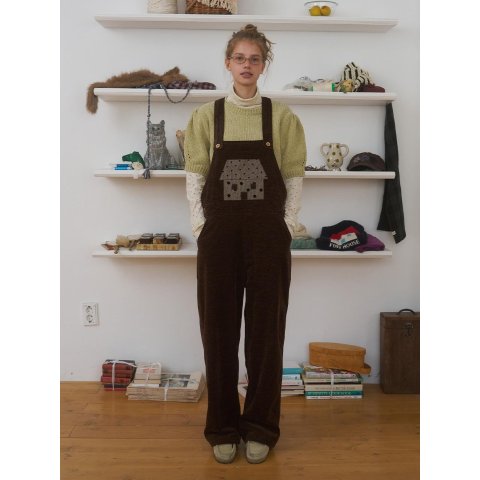Cozy Home Jumpsuit Brown