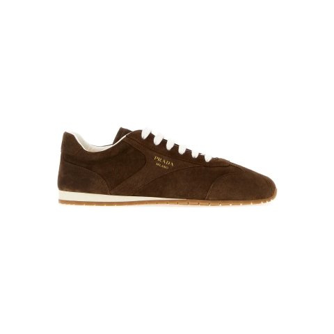 PradaSuede Sneakers Brown