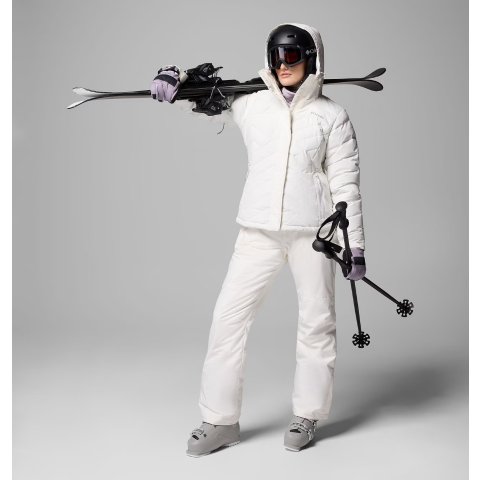 Columbia白月光+银点保温 超美Lay D Down 女夹克