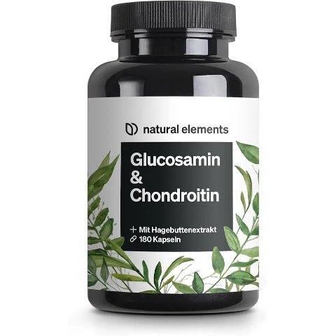natural elements 葡萄糖胺软骨素胶囊 180粒