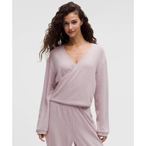 BeCalm 长袖裹身衬衫