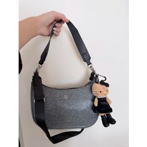 Lululemon2降！之前$59City Essentials 小号亮片单肩包 3L
