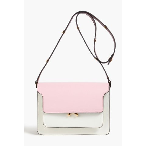 Trunk 皮革斜挎包