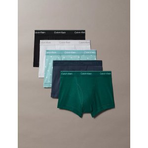 循环标平角内裤 5条装