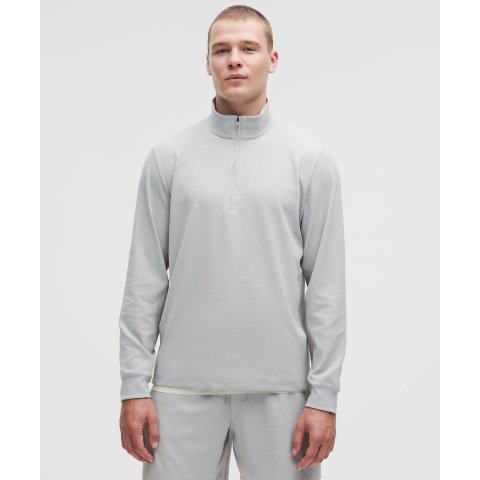 Reflective 半拉链跑步针织衫