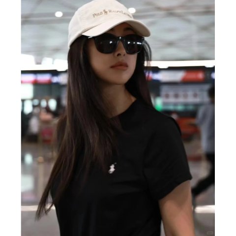 Crew Neck 刺绣标志睡衣T恤