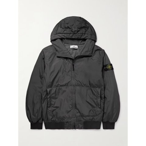 STONE ISLAND Padded Nylon Hooded Jacket for Men
