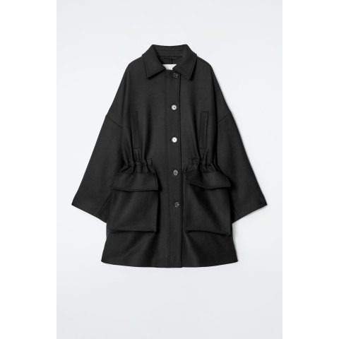 Oversized 羊毛工装外套