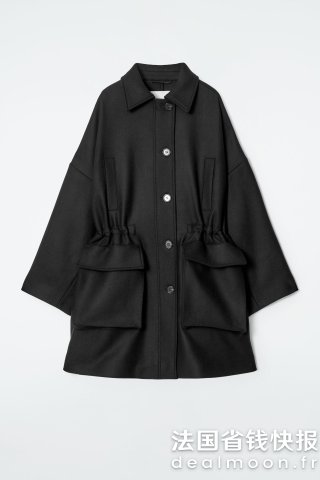 COSOversized 羊毛工装外套