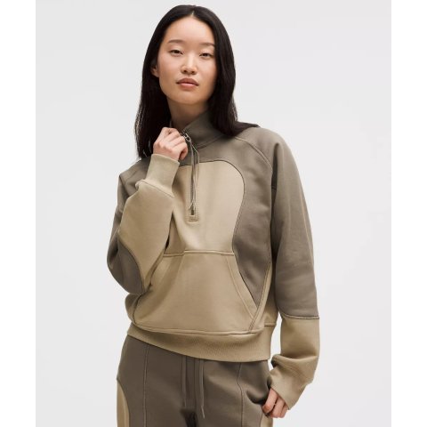 SLNSH 半拉链抓绒卫衣