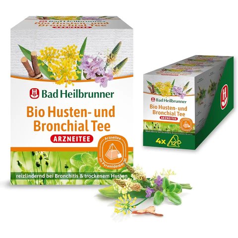 Bad Heilbrunner 药草茶 12袋 有机
