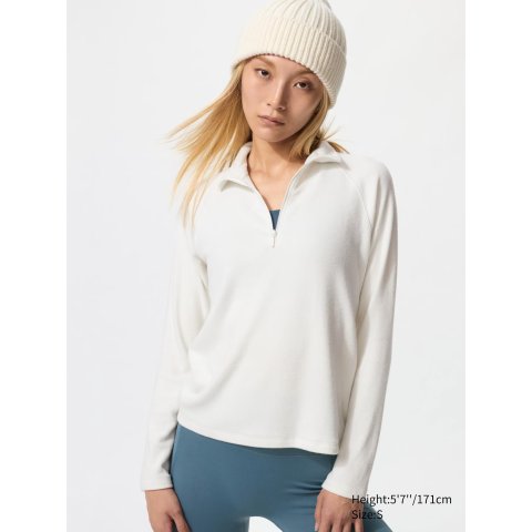 HEATTECH 半拉链抓绒上衣