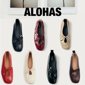 一律5折 方头芭蕾鞋€80